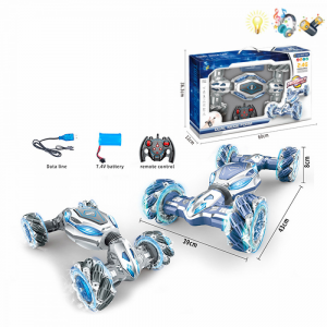 Մեքենա կասկադյոռական հնարքներով, երկակի ռեժի ձև հեռակառավարման վահանակով, մարտկոցով