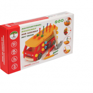 Փայտե մեքենա հավաքվող դետալներով