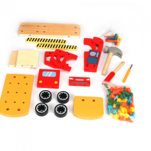 Փայտե մեքենա հավաքվող դետալներով