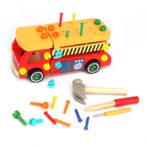 Փայտե մեքենա հավաքվող դետալներով