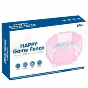 Մանկական վեցանկյուն մանեժ գնդակներով