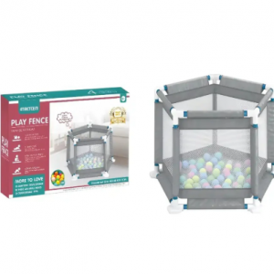 Մանկական վեցանկյուն մանեժ գնդակներով