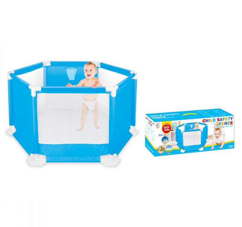 Մանկական վեցանկյուն մանեժ գնդակներով