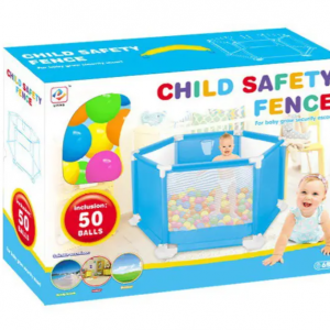 Մանկական վեցանկյուն մանեժ գնդակներով