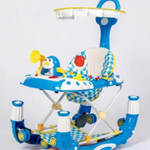 Մանկական քայլասայլակ կապույտ պինգվին