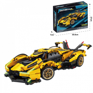 Դեղին կոնստրուկտոր մեքենա