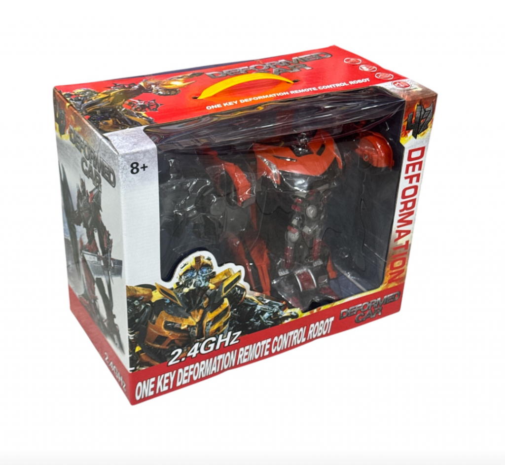 Հեռակառավարվող կարմիր ռոբոտ