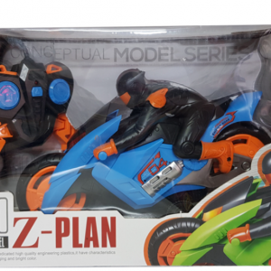 Հեռակառավարվող կապույտ մոտոցիկլ