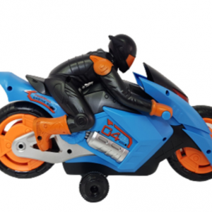 Հեռակառավարվող կապույտ մոտոցիկլ