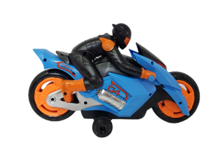 Հեռակառավարվող կապույտ մոտոցիկլ