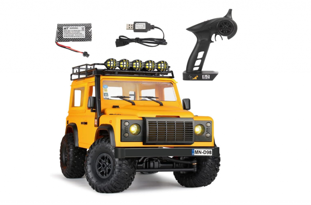 Ամուր անվադողերով հեռակառավարվող ամենագնաց մեքենա