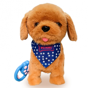 Ինտերակտիվ շունիկ կապույտ վզկապով