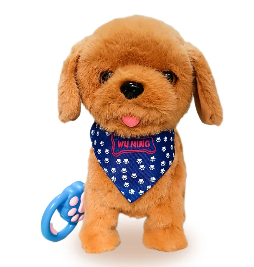 Ինտերակտիվ շունիկ կապույտ վզկապով