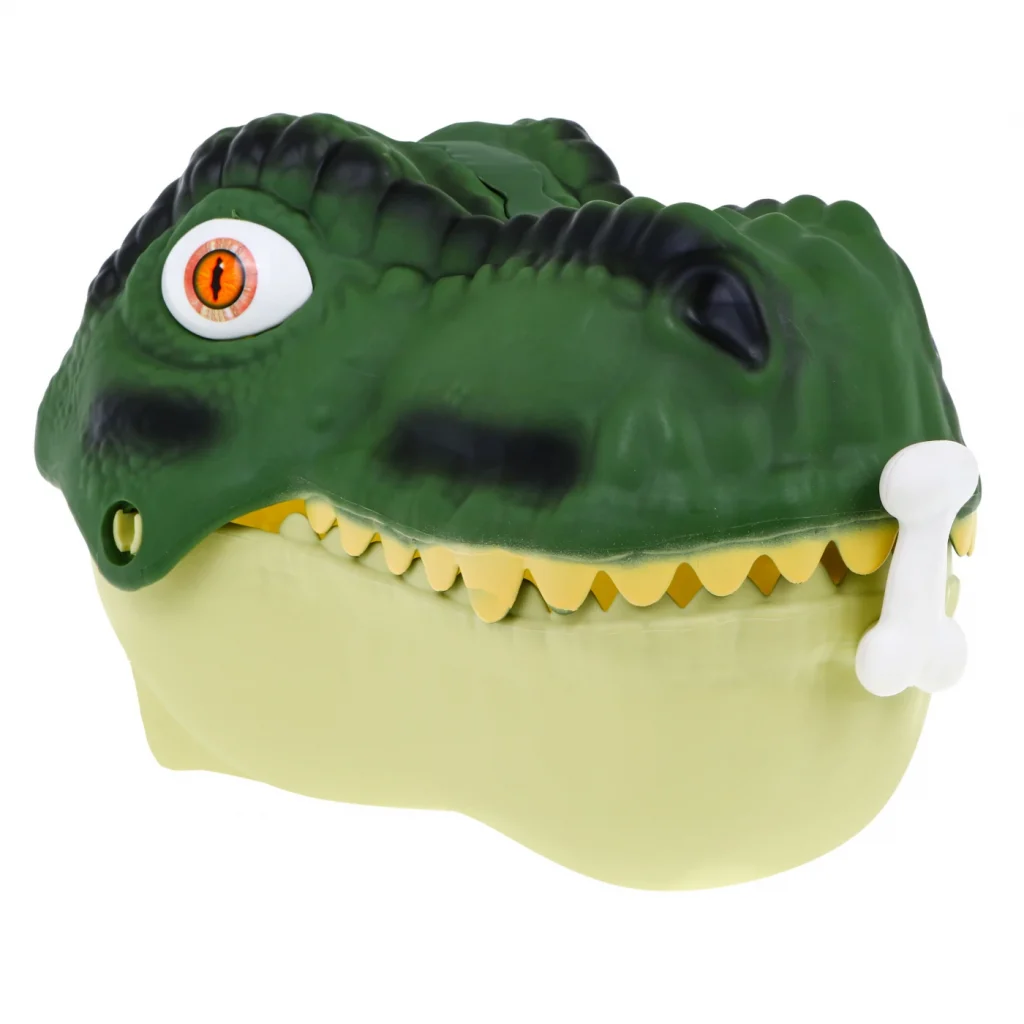 Դինոզավրի գլուխ ծեփախմորով