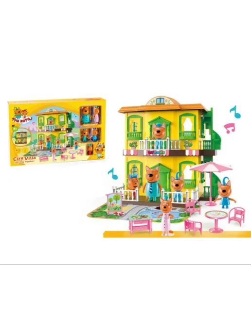 Տնակ կատուներով խաղալիք տնակ “Три Кота”