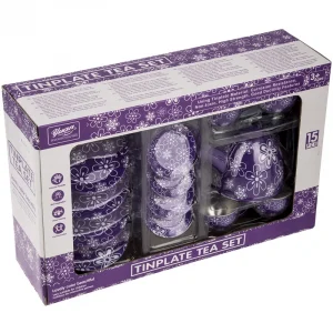 Մանկական մանուշակագույն սպասք