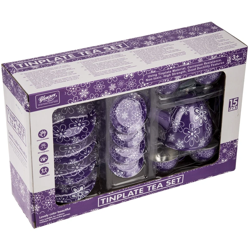 Մանկական մանուշակագույն սպասք