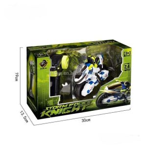 Հեռակառավարվող կանաչ մոտոցիկլ