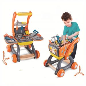 Մանկական շինարարական հավաքածու սայլակով