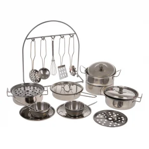 Մանկական սպասքի հավաքածու գոգնոցով