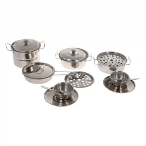 Մանկական սպասքի հավաքածու գոգնոցով