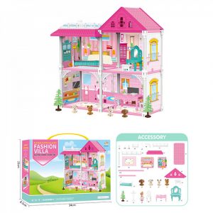 Տիկնիկի երկհարկանի տնակ