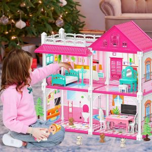 Տիկնիկի երկհարկանի տնակ