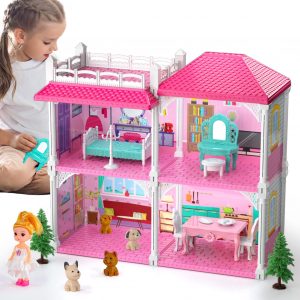 Տիկնիկի երկհարկանի տնակ