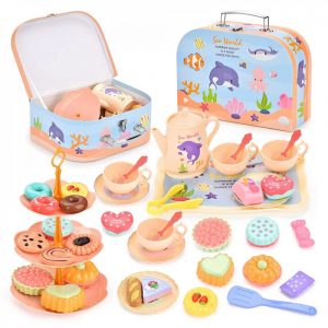 Մանկական սպասքի հավաքածու իր պարագաներով