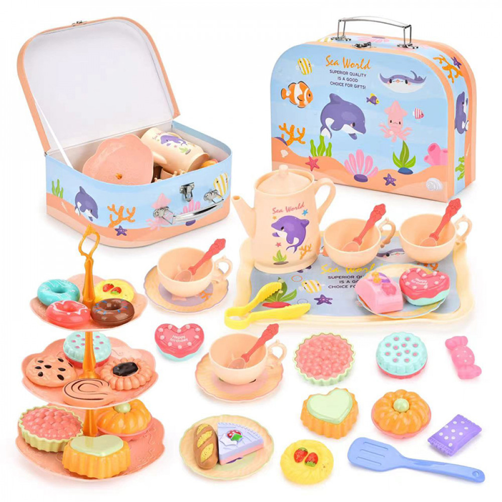 Մանկական սպասքի հավաքածու իր պարագաներով