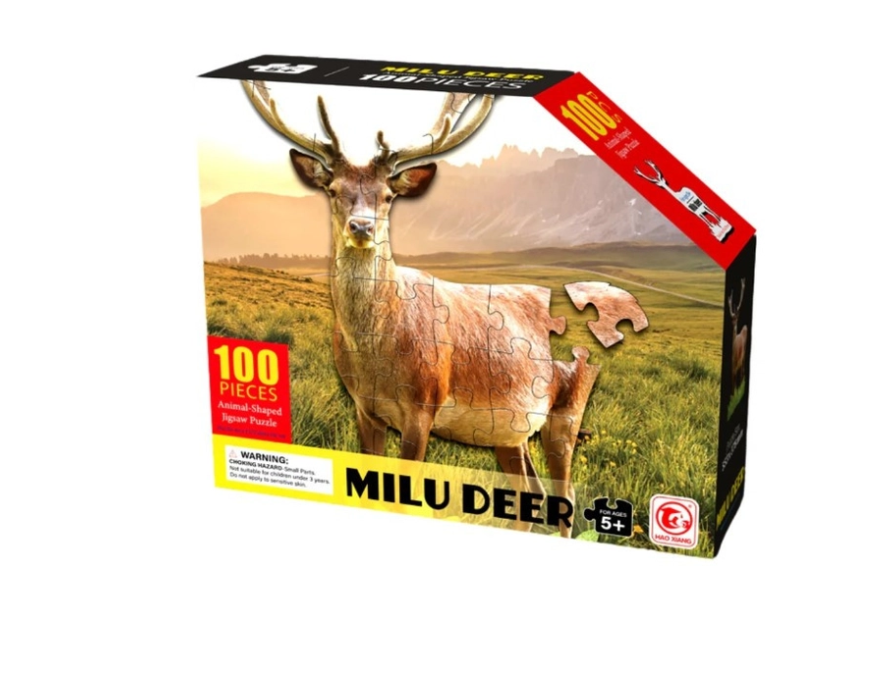 Եղնիկ փազլ – 100 կտոր