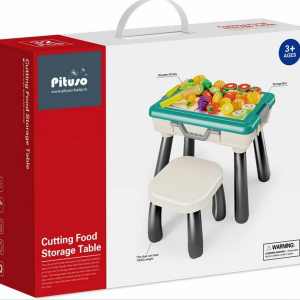 Կտրատվող միրգ-բանջարեղեն սեղան աթոռով