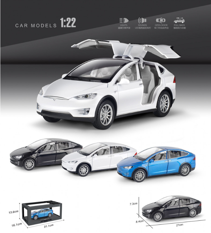 Մետաղական մեքենա Tesla