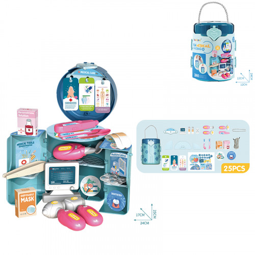 Բժշկական գործիքների հավաքածու դույլով 52կտոր