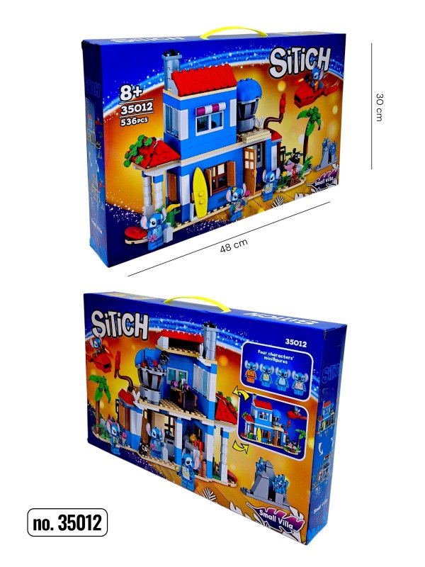 Լեգո Ստիչ իր տնակով 536 դետալ