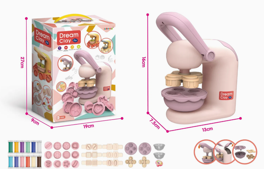 Ծեփախմորի հավաքածու 12գույնով