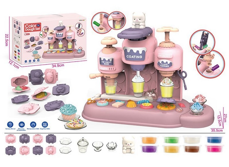 Ծեփախմորի հավաքածու պաղպաղակ