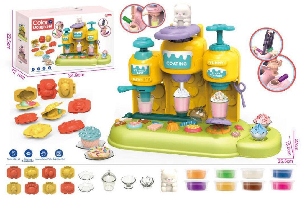 Ծեփախմորի հավաքածու պաղպաղակ