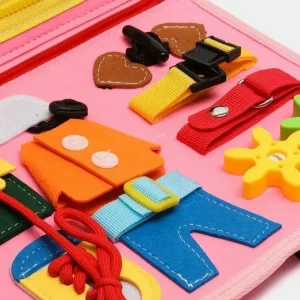 Մանկական բիզիբորդ վարդագույն