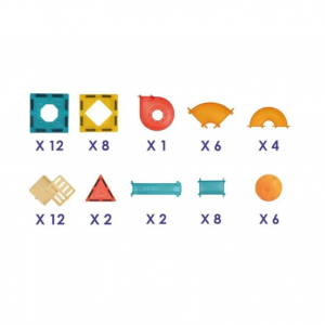 Մագնիսական կոնստրուկտոր 61 դետալ