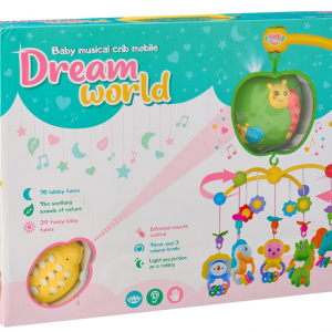 Օրորոցի երաժշտական մոբիլ հեռակառավարման վահանակով