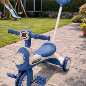 Մանկական եռանիվ հեծանիվ հրող ձողով , երաժշտությամբ