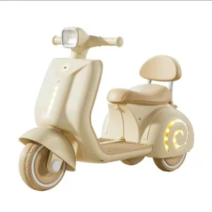 Մանկական էլեկտրական մոպեդ լույսով