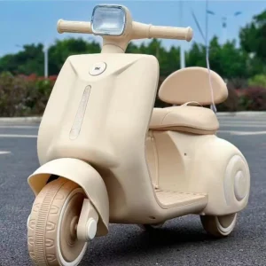 Մանկական էլեկտրական մոպեդ լույսով