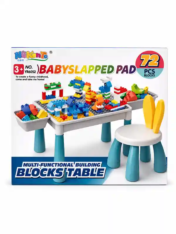 Լեգոյի սեղանիկ 4ը 1ում 72 դետալ