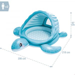 Մանկական լողավազան կրիա ծածկով 🐢