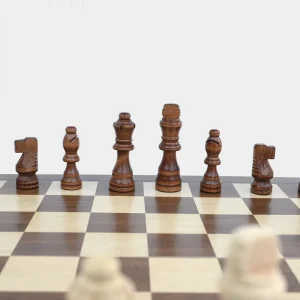 փայտե շախմատ 2-ը 1-ում